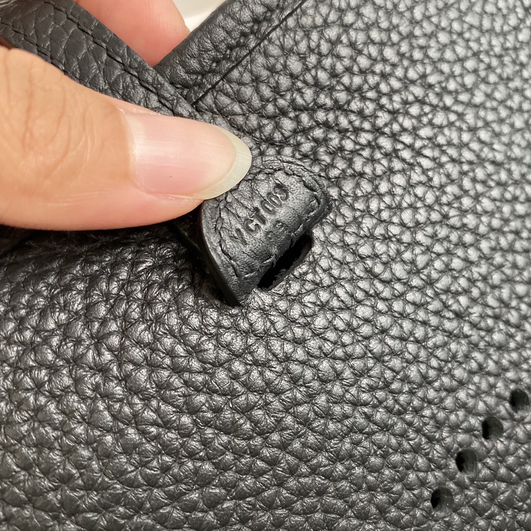 에르메스 미니 에블린16 블랙 금장